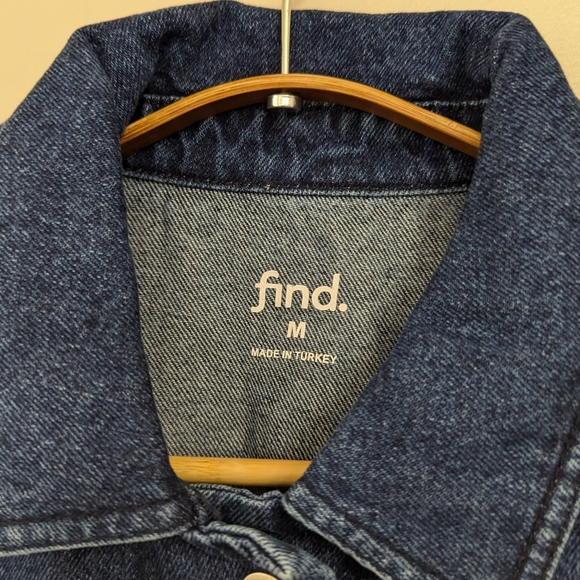 Find. Utility Indigo Denim Chore Coat Minimalist - Picture 9 of 14